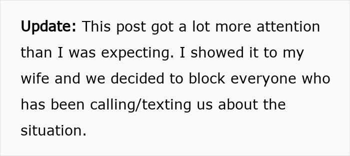 Text update about grandparents who spanked 3-year-old and parents banning contact due to the situation.