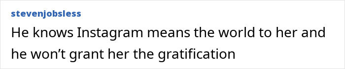 Screenshot of an Instagram comment discussing Timothée Chalamet cutting Kylie Jenner out of a Golden Globes post after their fight. Screenshot of an Instagram comment discussing Timothée Chalamet cutting Kylie Jenner out of a Golden Globes post after their fight.