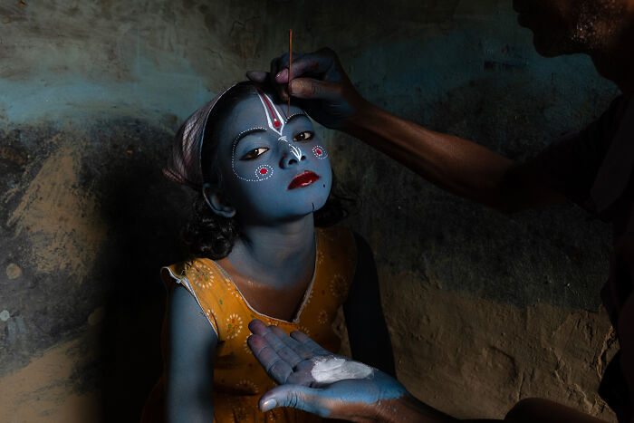 Make Up From The Series 'Bohurupi' By Indranil Sengupta
