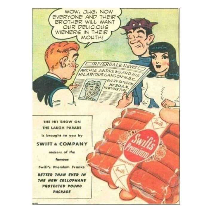 "Wow Jug, Now Everyone And Their Brother Will Want Our Delicious Wieners In Their Mouth!" Jughead Doesn't Care, But Veronica Looks Ready To Dig In!