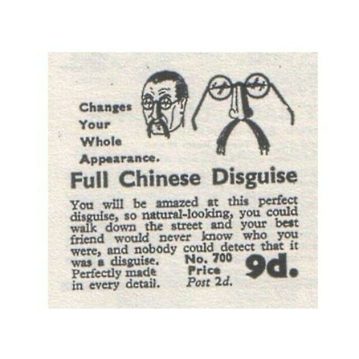 And Not Racist At All. Oh No!