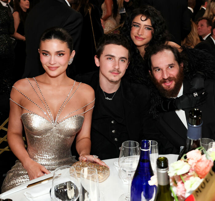 Kylie Jenner at Golden Globes event with Timothée Chalamet and other stars amid snub rumors Kylie Jenner at Golden Globes event with Timothée Chalamet and other stars amid snub rumors