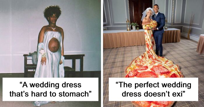 30 Wedding Dresses That Reveal Questionable Taste