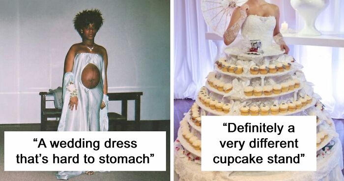 30 Wedding Dresses That Reveal Questionable Taste