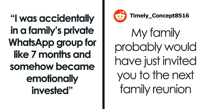 Guy Gets Added To Random Family Group Chat, He Spends 7 Months Getting Emotionally Invested