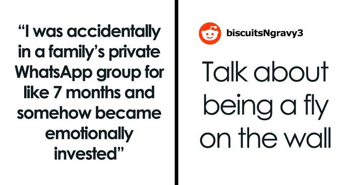 Stranger Gets Added To Private Family Group Chat, Becomes Emotionally Invested In Their Drama