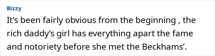 Commenter Bizzy reacts to Brooklyn Beckham's scathing rant involving Nicola Peltz's ex and actress feud.