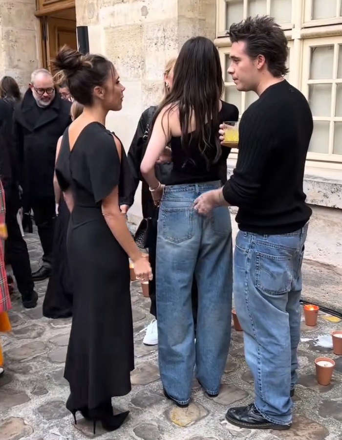 Victoria Beckham and Nicola Peltz engage in a tense exchange during a public event amid feud rumors. Victoria Beckham and Nicola Peltz engage in a tense exchange during a public event amid feud rumors.