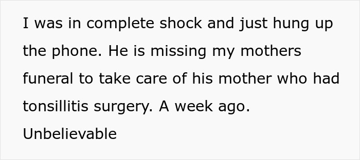 Text on a white background describing a wife’s frustration with husband and in-laws’ rudeness leading her to consider divorce.