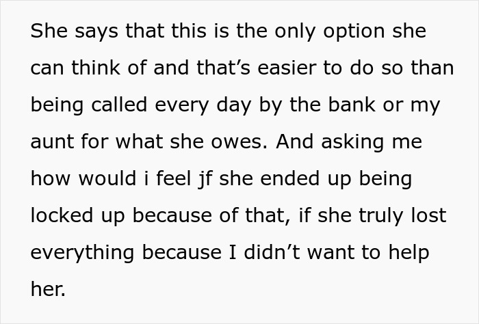 Text excerpt about a mom in $37K debt shocked as daughter refuses to sell inherited home to help with finances. Text excerpt about a mom in $37K debt shocked as daughter refuses to sell inherited home to help with finances.