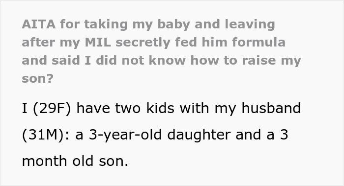 Mom takes her baby and storms off from MIL's house, mother holding infant and looking upset Mom takes her baby and storms off from MIL's house, mother holding infant and looking upset