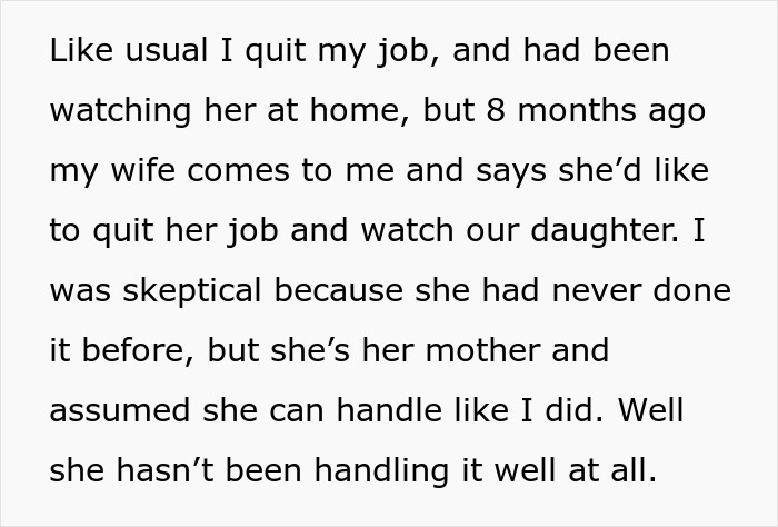 Man Spends 25 Years Being Stay-At-Home Dad, Confused When Wife Fails With Only One Kid Man Spends 25 Years Being Stay-At-Home Dad, Confused When Wife Fails With Only One Kid
