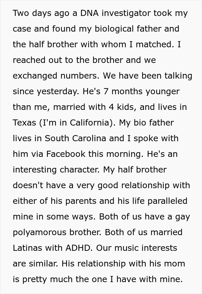 Man finds out he has a secret family after wife pressures him to do ancestry DNA test for fun.