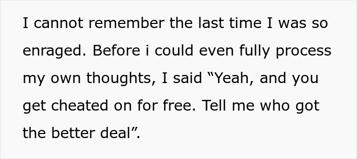 Woman becomes tongue-tied after calling out partner’s indiscretions while insulting sister-in-law’s husband.