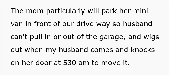 Neighbors complaining about family&rsquo;s backyard caught secretly using the backyard without permission at early morning hours.