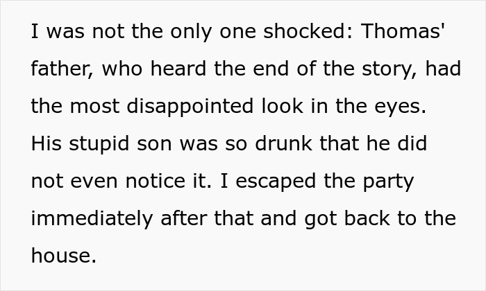 Text describing a guy laughing about bullying as a teen and his girlfriend turning the tables with an Uno-reverse.