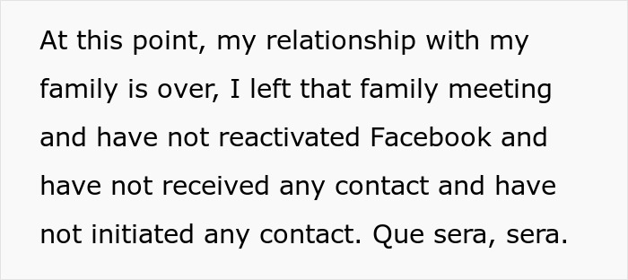 Text excerpt showing a guy expressing frustration after family excludes him from girl days and feeling immature. Text excerpt showing a guy expressing frustration after family excludes him from girl days and feeling immature.