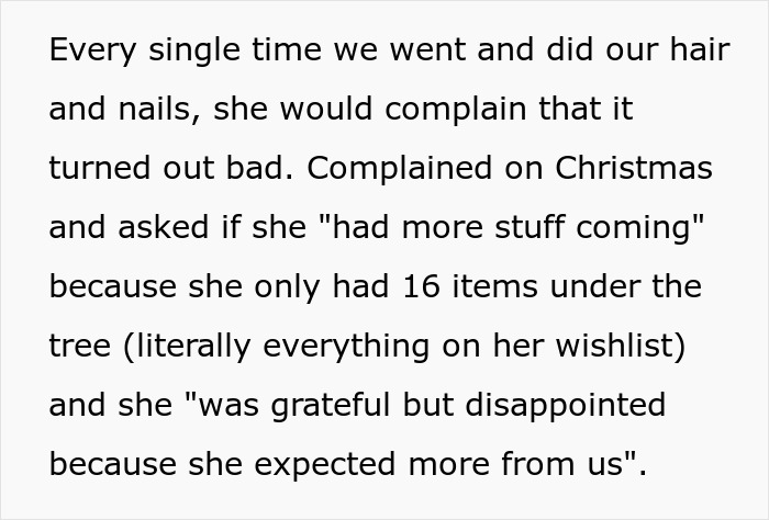 Text discussing a woman snapping and kicking her fianc&eacute; and stepdaughter out, realizing she doesn&rsquo;t want them back.