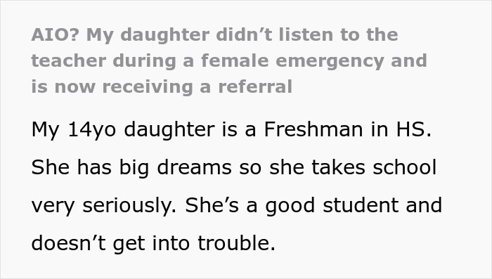 Mom struggling to contain her rage after teacher ignores her daughter’s emergency during school hours. Mom struggling to contain her rage after teacher ignores her daughter’s emergency during school hours.