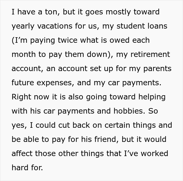 Text discussing fiance wedding friend money concerns about balancing payments, loans, retirement, and helping with expenses.