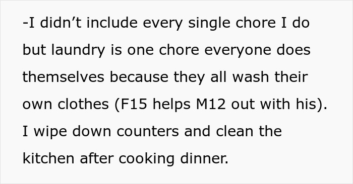 Text about burnout from managing chores while balancing school and feeling overwhelmed after being called useless by mom.
