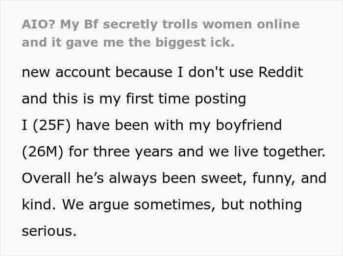 Woman finds out boyfriend is an internet troll and she was one of his victims in an online relationship. Woman finds out boyfriend is an internet troll and she was one of his victims in an online relationship.