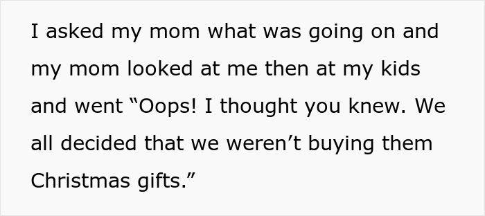 Woman Marries Into Rich Family, Horrified When Her Mom Doesn&rsquo;t Give Kids Gifts As They Have Enough