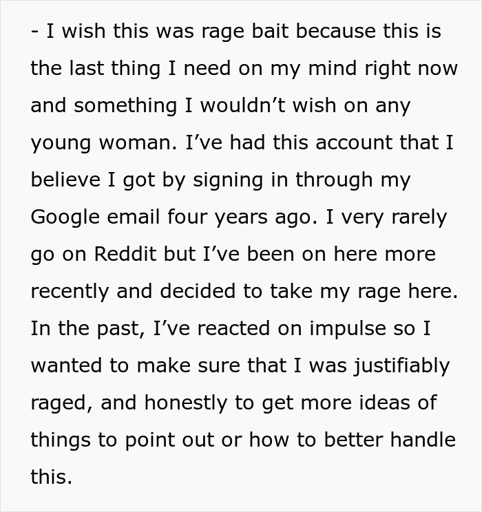 Text post discussing a mom struggling to contain her rage after teacher ignores her daughter's emergency. Text post discussing a mom struggling to contain her rage after teacher ignores her daughter's emergency.