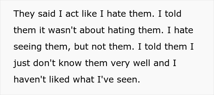 Text image showing a statement about a teen refusing to live with bio parents who abandoned him, leading to a court case. Text image showing a statement about a teen refusing to live with bio parents who abandoned him, leading to a court case.