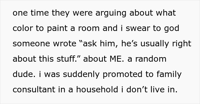 Text excerpt showing a guy emotionally invested after being added to a random family group chat for several months. Text excerpt showing a guy emotionally invested after being added to a random family group chat for several months.