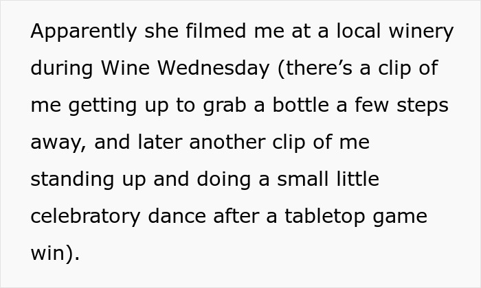Alt text: Woman films coworker after work trying to prove disability claim false in a controversial social interaction.