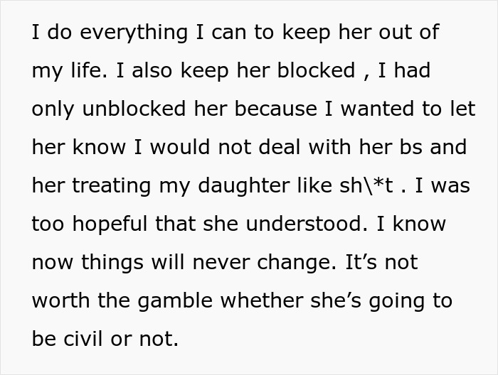 Text excerpt discussing conflict involving a woman and her 5-year-old niece over a stolen skirt and dishonesty.