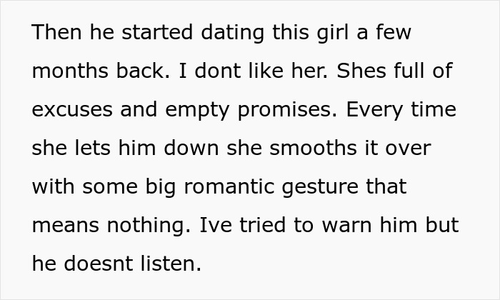 Text of a personal story about a son dating a girlfriend, related to son impregnate girlfriend figure living situation.