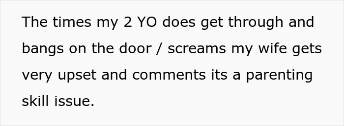 Dad struggles to manage toddler preventing mom from studying as child cleverly outsmarts him at home.