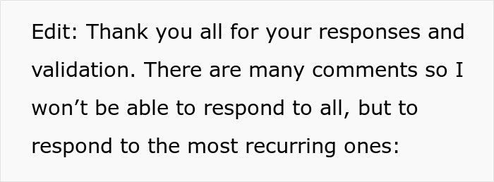 Forum screenshot with text about Mom takes her baby, edit thanking readers and noting many comments Forum screenshot with text about Mom takes her baby, edit thanking readers and noting many comments