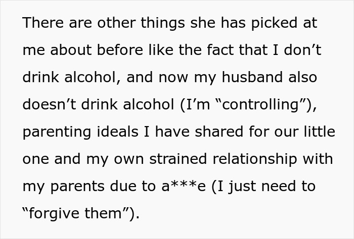 Text excerpt discussing strained family relationships and conflicts over lifestyle choices involving expired food in her pantry. Text excerpt discussing strained family relationships and conflicts over lifestyle choices involving expired food in her pantry.