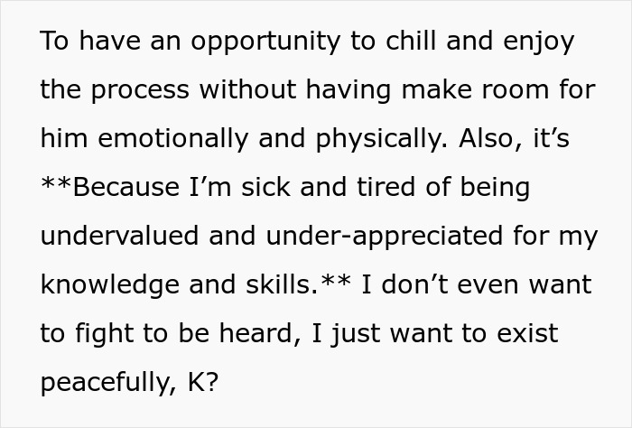 Text showing a woman expressing frustration about feeling undervalued and ready to dump her boyfriend over emasculation issues. Text showing a woman expressing frustration about feeling undervalued and ready to dump her boyfriend over emasculation issues.