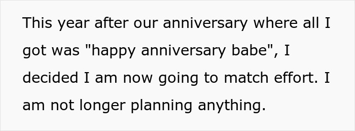 Woman matching relationship energy with boyfriend, expressing decision to balance effort after anniversary disappointment.