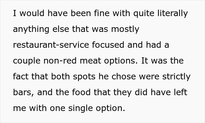 Text about recovering alcoholic feeling uncomfortable on second date planned entirely around bars with limited food options. Text about recovering alcoholic feeling uncomfortable on second date planned entirely around bars with limited food options.