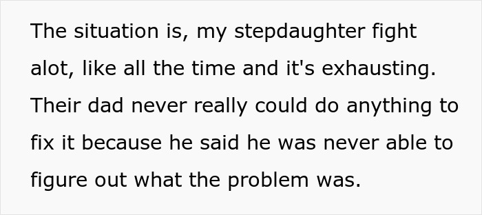 Woman Stands Firm After Hubs Demands Bedroom Swap To Fix His Daughters’ Constant Fighting Woman Stands Firm After Hubs Demands Bedroom Swap To Fix His Daughters’ Constant Fighting