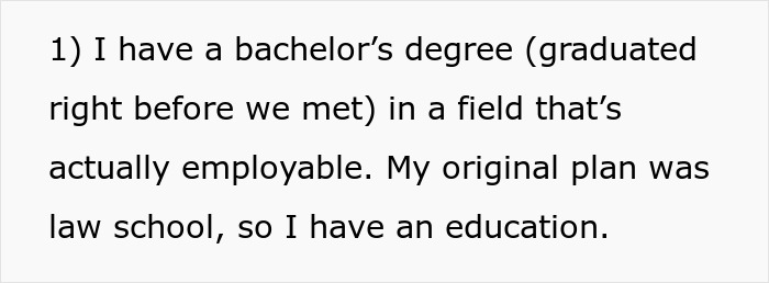 Alt text: Text excerpt describing a 25-year-old mom's education and plan amid struggles with a 52-year-old partner after having his baby. Alt text: Text excerpt describing a 25-year-old mom's education and plan amid struggles with a 52-year-old partner after having his baby.