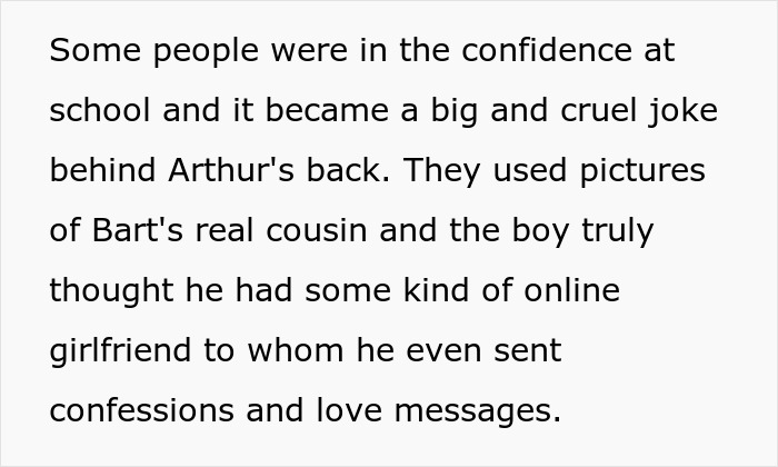 Teen bullying incident description with a girlfriend’s unexpected uno-reverse reaction on his birthday. Teen bullying incident description with a girlfriend’s unexpected uno-reverse reaction on his birthday.