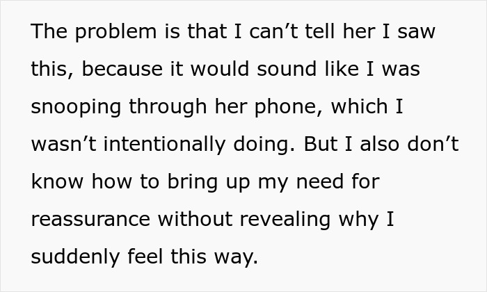 Text conversation about concerns in a relationship, highlighting the use of AI as a personal relationship coach. Text conversation about concerns in a relationship, highlighting the use of AI as a personal relationship coach.