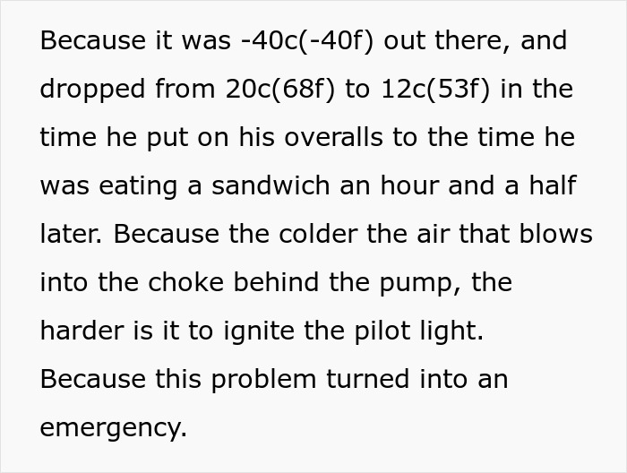 Text about woman ready to dump her boyfriend as he feels emasculated when she fixes things in cold weather. Text about woman ready to dump her boyfriend as he feels emasculated when she fixes things in cold weather.