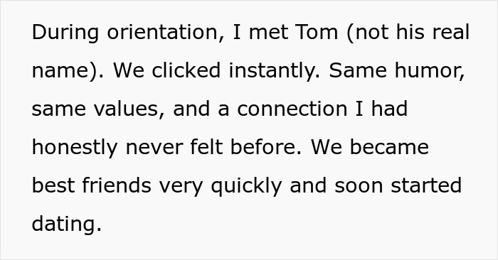 Text excerpt explaining a woman's unexpected discovery about being engaged to her first cousin after a family Christmas. Text excerpt explaining a woman's unexpected discovery about being engaged to her first cousin after a family Christmas.