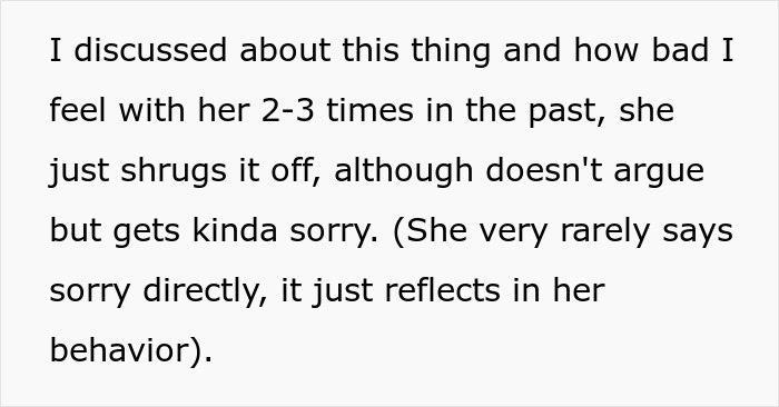 Text discussing feelings about family money and stepson college issues with an unresponsive relative's behavior. Text discussing feelings about family money and stepson college issues with an unresponsive relative's behavior.
