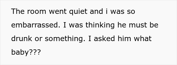 Woman shocked and embarrassed after fianc&eacute; assumes she is pregnant, revealing his true colors in a tense moment.