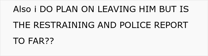 Text message with a woman expressing concerns about leaving her internet troll boyfriend due to restraining orders and police reports. Text message with a woman expressing concerns about leaving her internet troll boyfriend due to restraining orders and police reports.