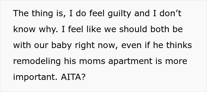 Woman Leaves Newborn With Husband After He Prioritizes His Mother