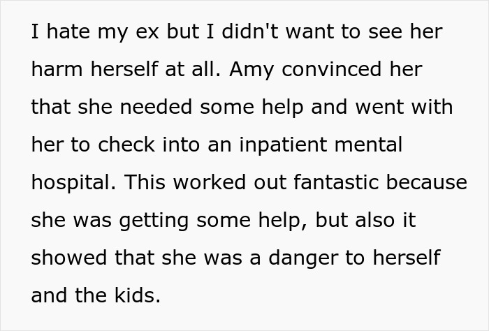 Text excerpt about a woman’s award winning act in court failing after evidence from husband and her best friend.